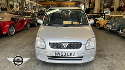 Lot 575 - 2003 VAUXHALL AGILA DESIGN 16V