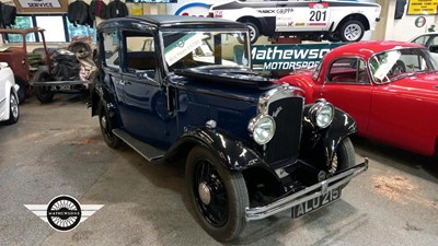 Lot 321 - 1933 AUSTIN 10/4 DELUXE