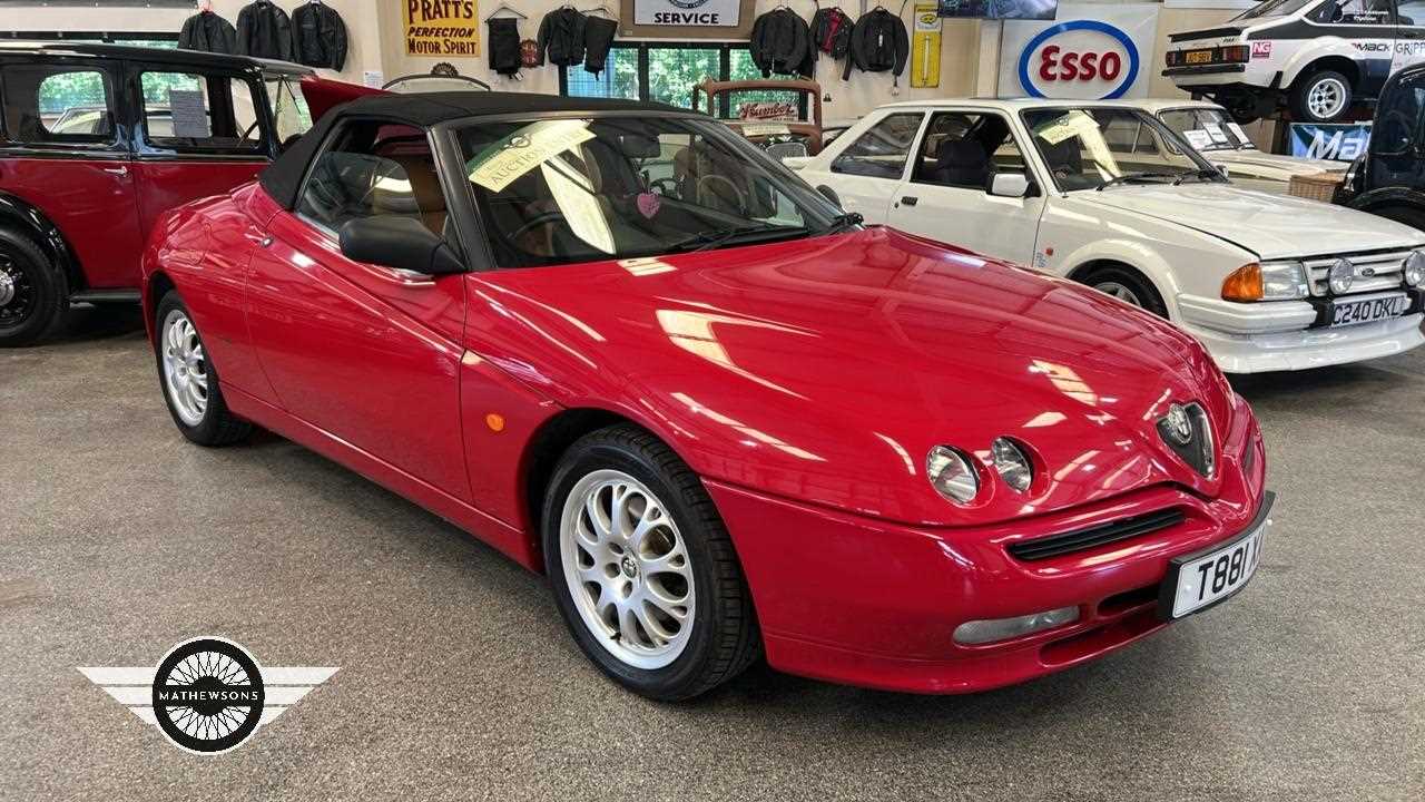 Lot 345 - 1999 ALFA ROMEO SPIDER LUSSO T-SPARK 16V