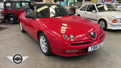 Lot 345 - 1999 ALFA ROMEO SPIDER LUSSO T-SPARK 16V