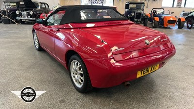 Lot 345 - 1999 ALFA ROMEO SPIDER LUSSO T-SPARK 16V