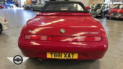 Lot 345 - 1999 ALFA ROMEO SPIDER LUSSO T-SPARK 16V