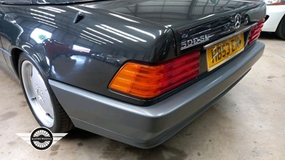 Lot 507 - 1990 MERCEDES 500SL-32 AUTO