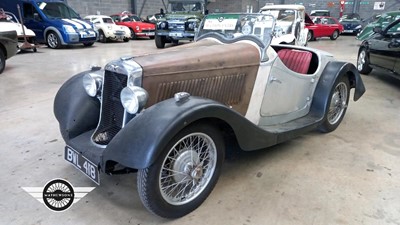 Lot 511 - 1935 HILLMAN AERO MINX