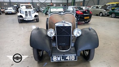 Lot 511 - 1935 HILLMAN AERO MINX