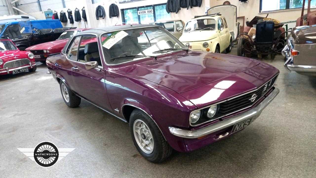 Lot 220 - 1973 OPEL MANTA A 1600 S