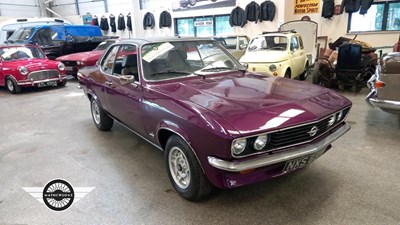 Lot 220 - 1973 OPEL MANTA A 1600 S