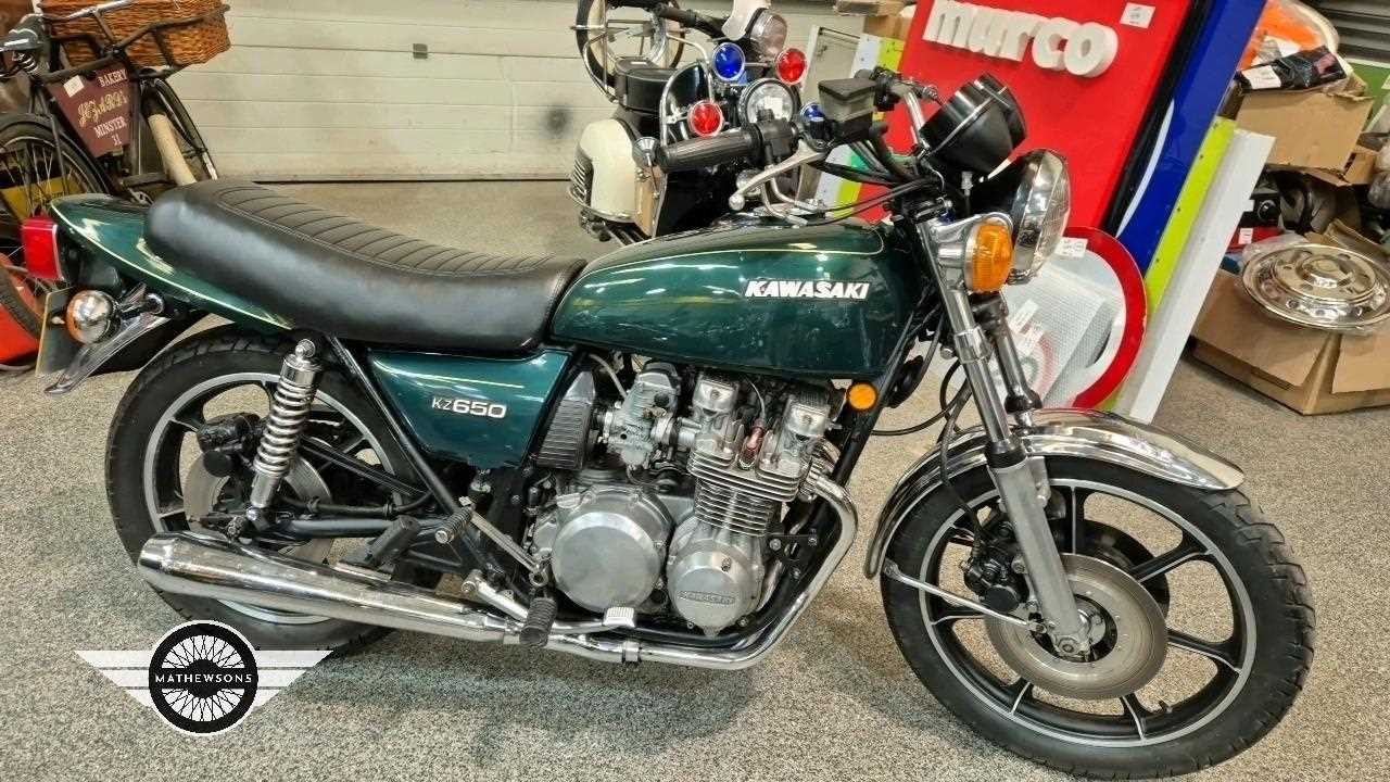 Lot 892 - 1978 KAWASAKI KZ650