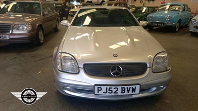 Lot 63 - 2002 MERCEDES SLK 200 AUTO