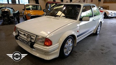 Lot 674 - 1985 FORD ESCORT RS TURBO