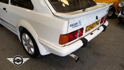 Lot 674 - 1985 FORD ESCORT RS TURBO