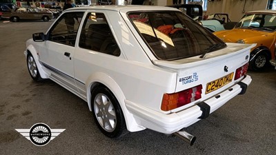 Lot 674 - 1985 FORD ESCORT RS TURBO