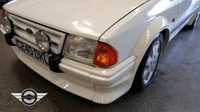 Lot 674 - 1985 FORD ESCORT RS TURBO