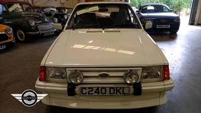 Lot 674 - 1985 FORD ESCORT RS TURBO