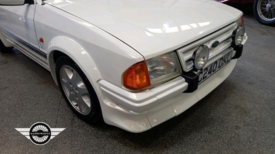 Lot 674 - 1985 FORD ESCORT RS TURBO