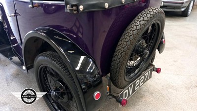 Lot 353 - 1929 AUSTIN SEVEN TOURER