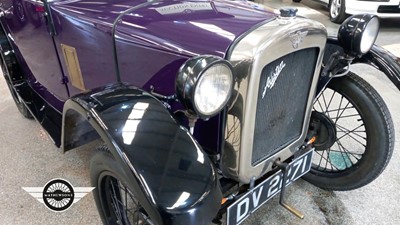 Lot 353 - 1929 AUSTIN SEVEN TOURER