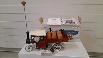 Lot 536 - MAMOD STEAM LORRY  ( MINT , BOXED NEVER BEEN FIRED )