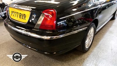 Lot 77 - 2003 ROVER 75 CONNOISSEUR AUTO