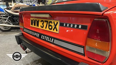 Lot 496 - 1981 SKODA SUPER ESTELLE 105S