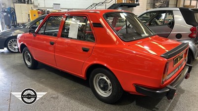 Lot 496 - 1981 SKODA SUPER ESTELLE 105S