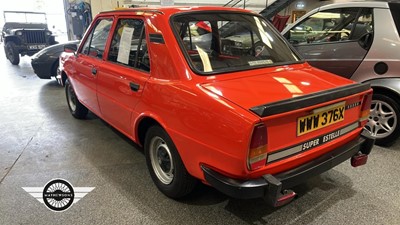 Lot 496 - 1981 SKODA SUPER ESTELLE 105S