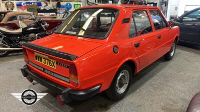 Lot 496 - 1981 SKODA SUPER ESTELLE 105S