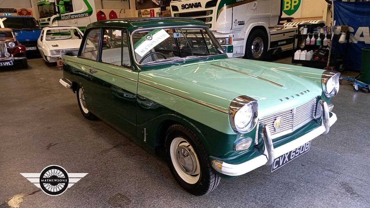 Lot 383 - 1964 TRIUMPH HERALD 12/50