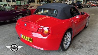 Lot 856 - 2005 BMW Z4 SE ROADSTER