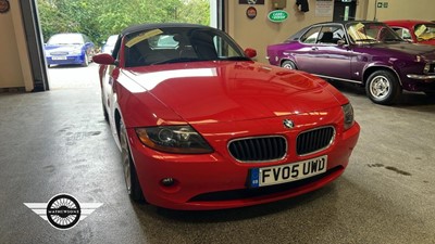 Lot 856 - 2005 BMW Z4 SE ROADSTER