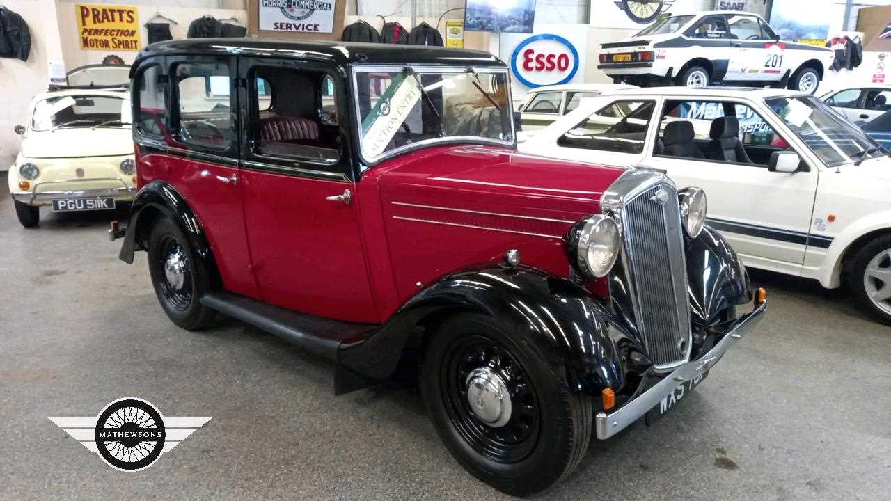 Lot 9 - 1935 WOLSELEY WASP