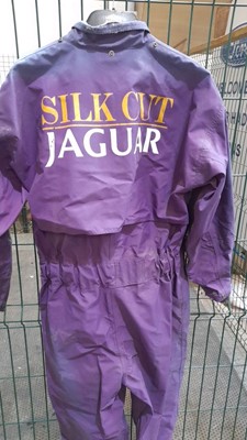 Lot 384 - 2 X SILK CUT JAGUAR OVERALLS FOR THE 1988 LE MANS CAMPAGNE