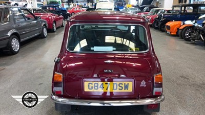 Lot 413 - 1989 AUSTIN MINI THIRTY