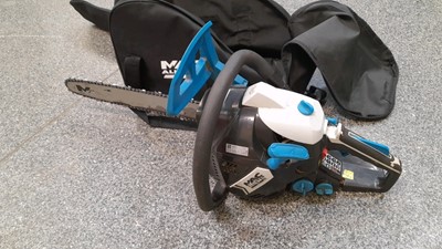 Lot 118 - MAC ALLISTER CHAINSAW IN WORKING ORDER INC  CASE