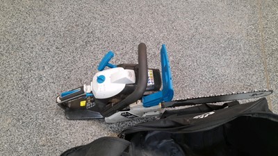 Lot 118 - MAC ALLISTER CHAINSAW IN WORKING ORDER INC  CASE