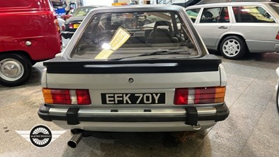 Lot 485 - 1983 FORD ESCORT XR3i