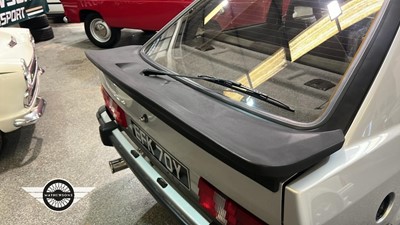 Lot 485 - 1983 FORD ESCORT XR3i