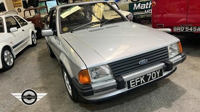 Lot 485 - 1983 FORD ESCORT XR3i