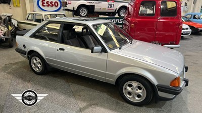 Lot 485 - 1983 FORD ESCORT XR3i