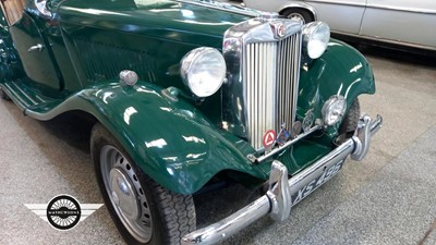 Lot 407 - 1952 MG TD