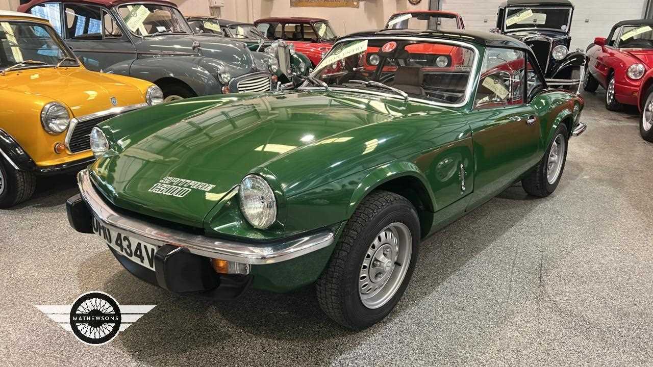 Lot 591 - 1979 TRIUMPH SPITFIRE 1500