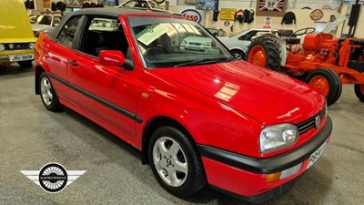 Lot 75 - 1997 VOLKSWAGEN GOLF CABRIOLET