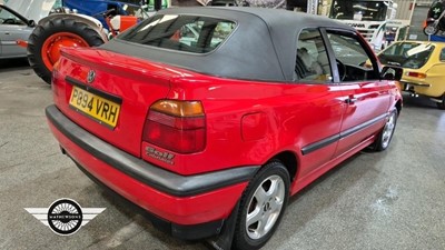 Lot 75 - 1997 VOLKSWAGEN GOLF CABRIOLET