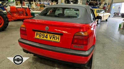 Lot 75 - 1997 VOLKSWAGEN GOLF CABRIOLET