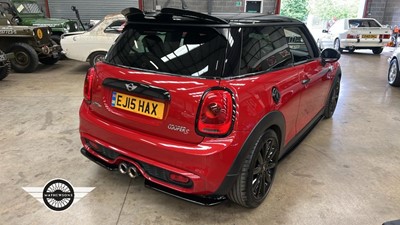 Lot 595 - 2015 MINI COOPER S