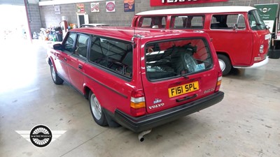 Lot 431 - 1989 VOLVO 240 DL