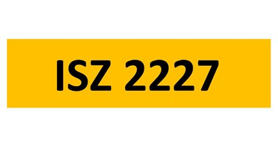 Lot 103-15 - REGISTRATION ON RETENTION - ISZ 2227