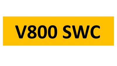 Lot 111-15 - REGISTRATION ON RETENTION - V800 SWC