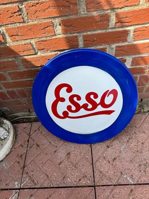 Lot 386 - ESSO SIGN  24" DIA