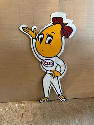 Lot 671 - ESSO MRS DRIP SIGN 40" x 22"